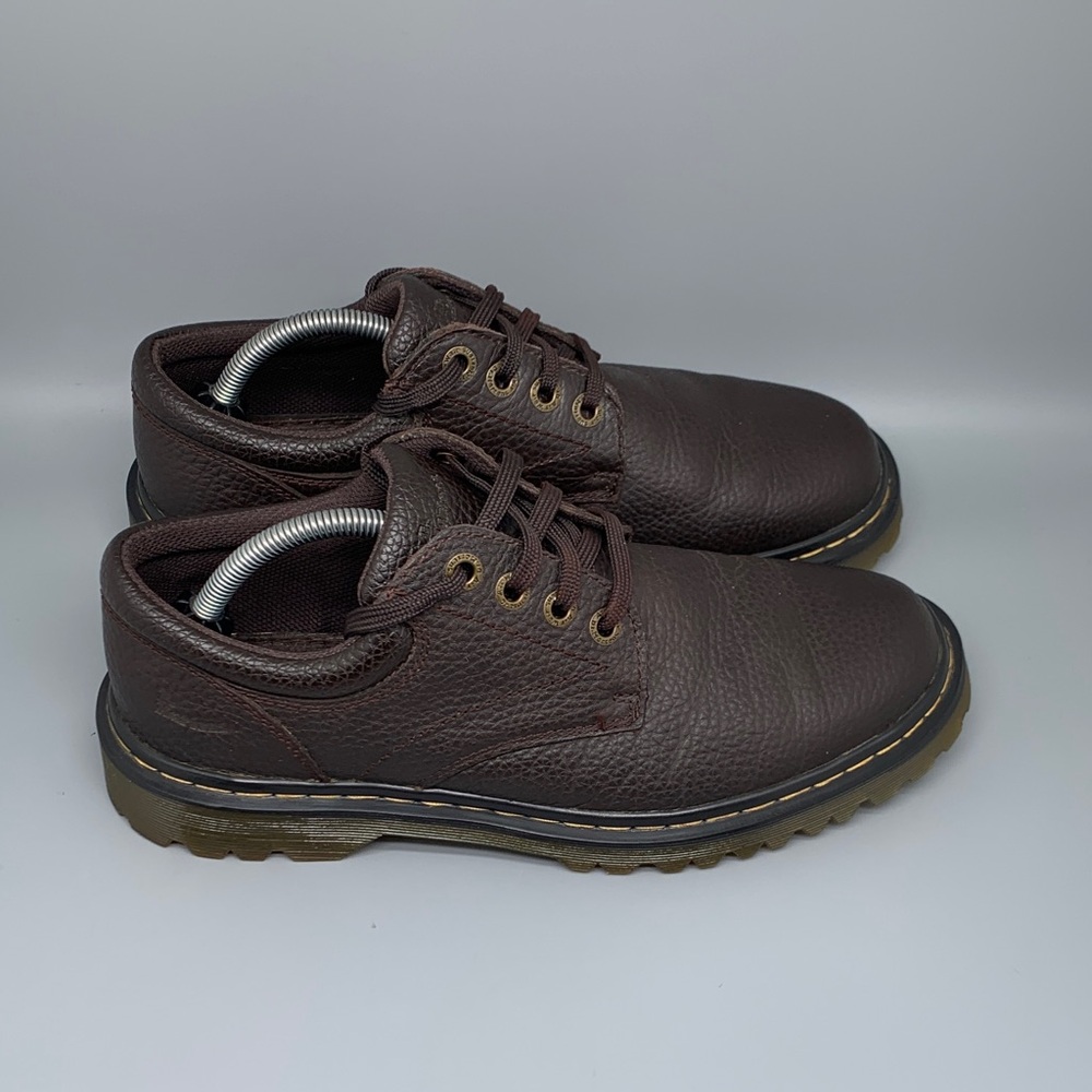 Vintage Dr. Martens Shfeld Brown leather Oxford Shoes Men's Sz 10